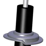 AMORT AR FOR FIESTA 95/98 XXX