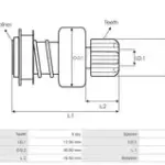LANC DEM BOSCH  6033AD0077 GM2201
