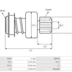 LANC DEM FORD VALEO 11D