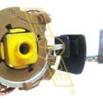 FLASQUE PORTE CHARBON VW BEIGE